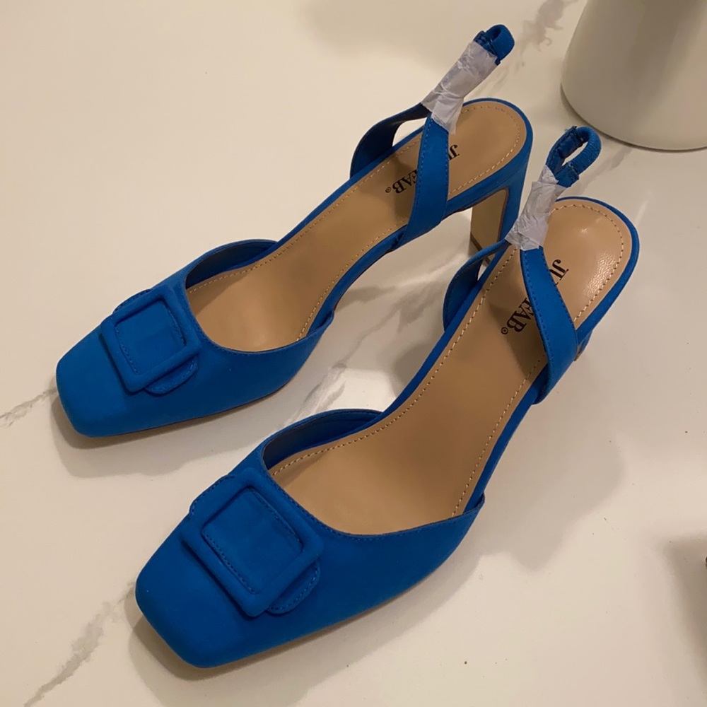 Blue heels